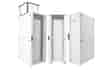 White ZetaFrame Cabinet