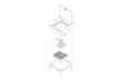 Oberon H-Plane Right-Angle Surface Mounts 1007