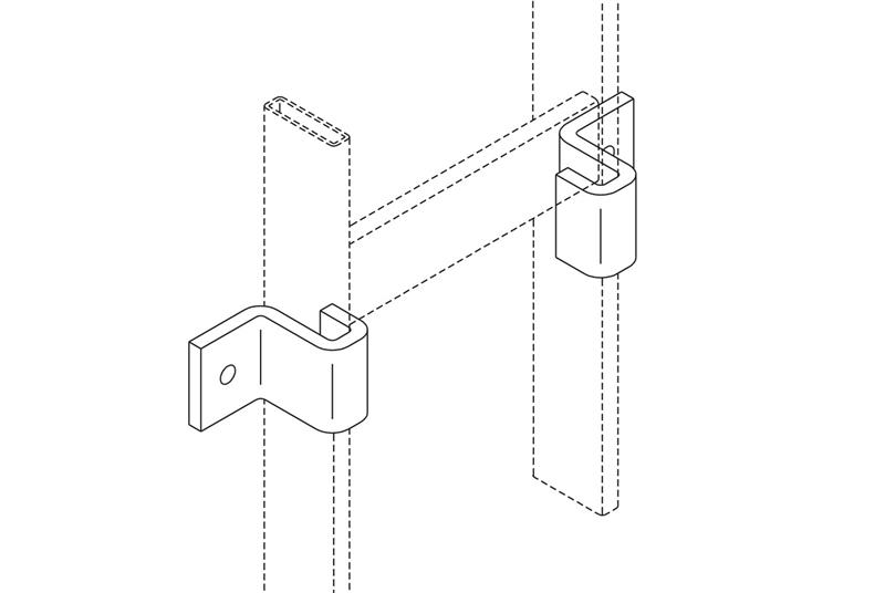 Vertical Wall Brackets