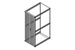 Puerta trasera doble perforada para gabinete ZetaFrame™ - Image 3
