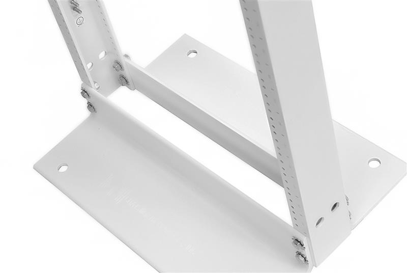 3-WIRE SECONDARY RACK, MEDIUM-DUTY, EXTENDED BACK with 3 ANSI 53-2